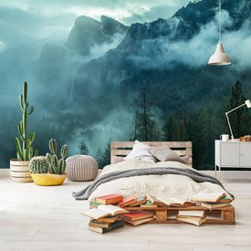 Wall mural Consalnet Natural landscape Forest in the mountains II 14587