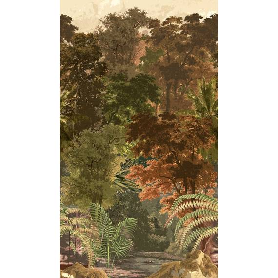 Tapeta ścienna Grandeco One roll One motif - A51802 Tapestry Jungle