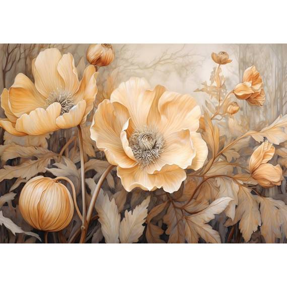 Wall mural Consalnet 3D Flowers 14730