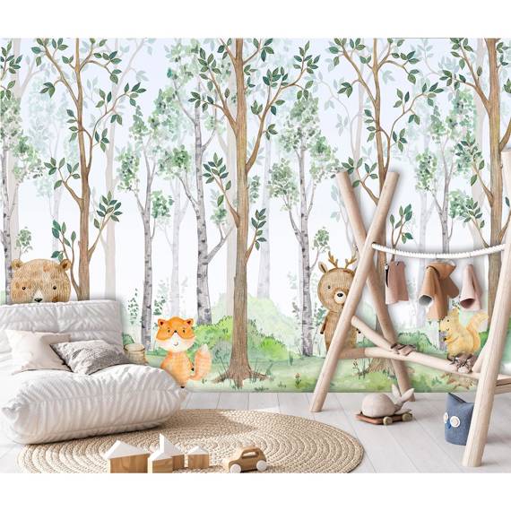 Wall mural Consalnet Animals in the forest 14681