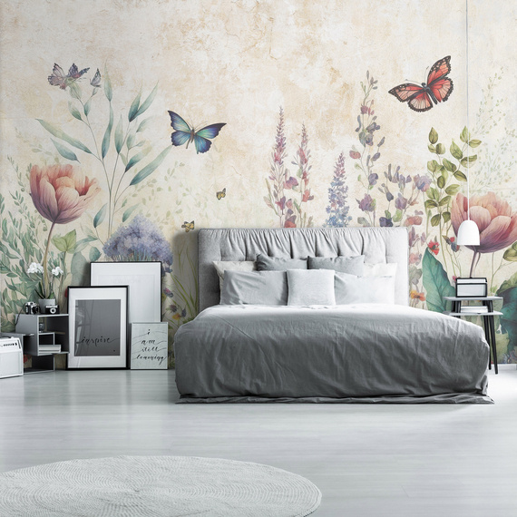 Wall mural Consalnet Flowers in the meadow 14680