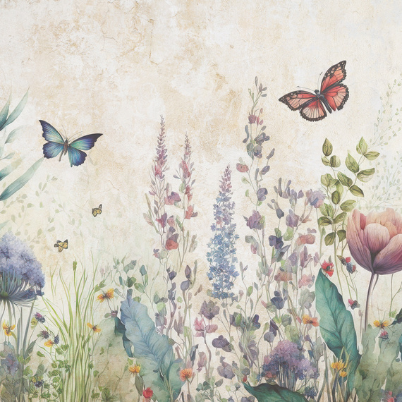 Wall mural Consalnet Flowers in the meadow 14680