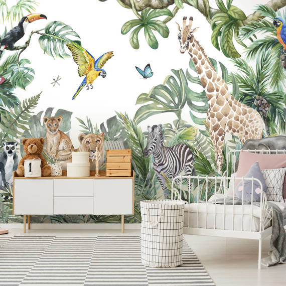 Wall mural Consalnet For children jungle animals 14522