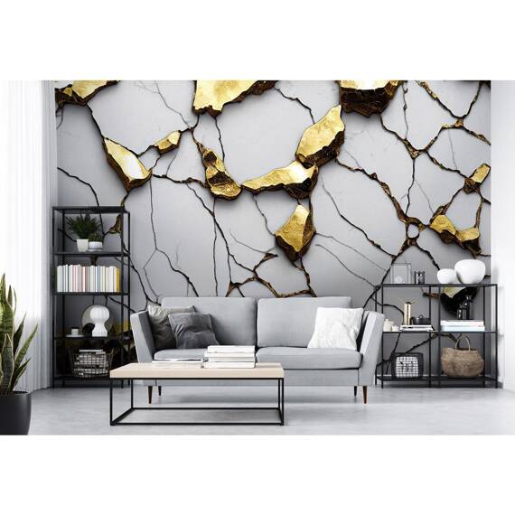 Wall mural Consalnet Glamorous gold II 14575