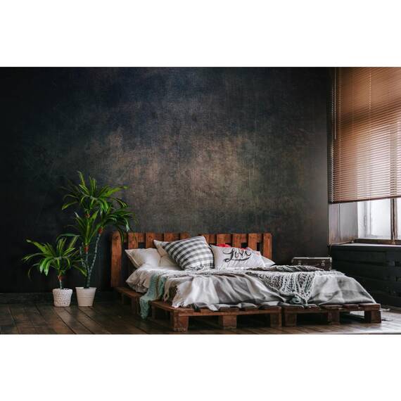 Wall mural Consalnet Imitation of dark concrete 14590