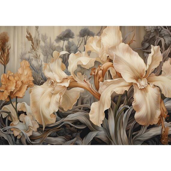 Wall mural Consalnet Iris Flowers II 14728