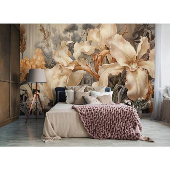 Wall mural Consalnet Iris Flowers II 14728