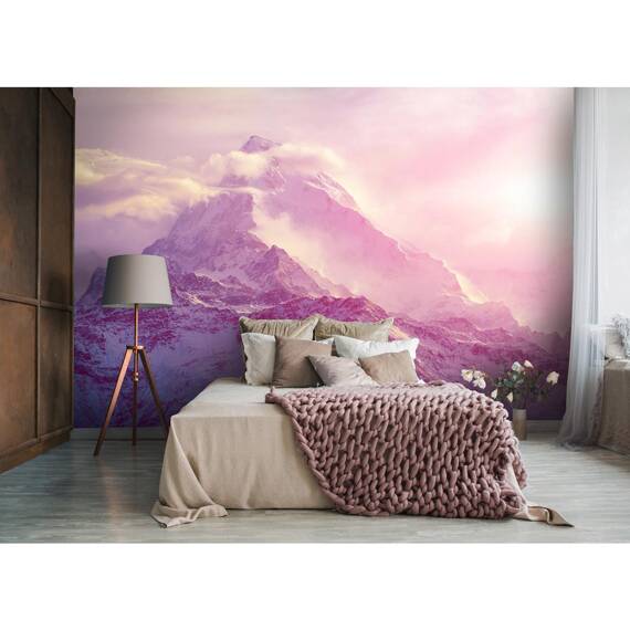 Wall mural Consalnet Magical sunrise in the mountains 14579