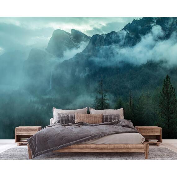 Wall mural Consalnet Natural landscape Forest in the mountains II 14587