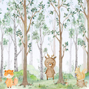 Wall mural Consalnet Animals in the forest 14681