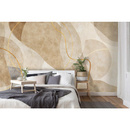 Wall mural Consalnet Art abstraction boho gold 14675