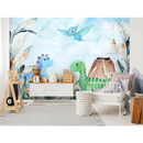 Wall mural Consalnet For kids dinosaurs watercolour 14678