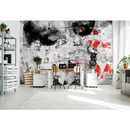 Wall mural Consalnet Graffiti concrete face paint 14679