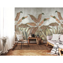 Wall mural Consalnet Imitation nature concrete leaves 14530