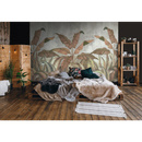 Wall mural Consalnet Imitation nature concrete leaves 14530