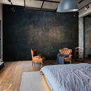 Wall mural Consalnet Imitation of dark concrete 14590