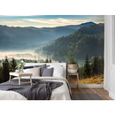 Wall mural Consalnet Natural landscape Forest in the mountains 14537