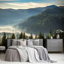 Wall mural Consalnet Natural landscape Forest in the mountains 14537