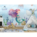 Wall mural Consalnet Watercolor mermaid II 14683