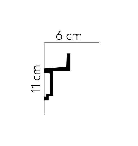 Listwa sufitowa / oświetleniowa Mardom Decor - MDB115