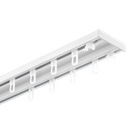 Creativa podwójna aluminiowa szyna karniszowa z akcesoriami CHII-200a