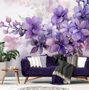 Fototapete Consalnet Violette Blumen 3D 14736