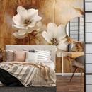 Wall mural Consalnet Retro Vintage Flowers 14753