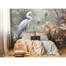 Wall mural Consalnet White Heron 14725