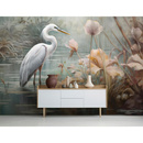 Wall mural Consalnet White Heron 14725