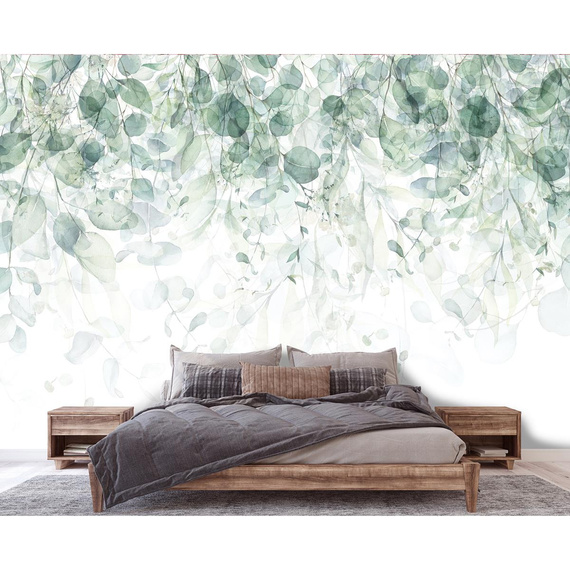 Wall mural Consalnet Hanging eucalyptus leaves 14226